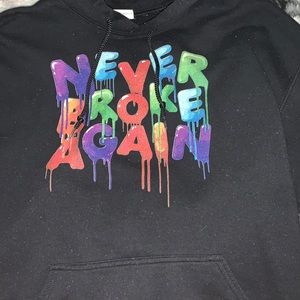 ORIGINAL NBA YOUNGBOY hoodie Sz:L